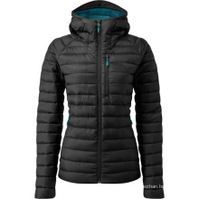 Classic Lightweight Hooded Women's Down Jacket Custom Puffer Jacket